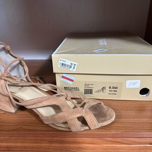 Michael Kors Acorn Strappy Sandals